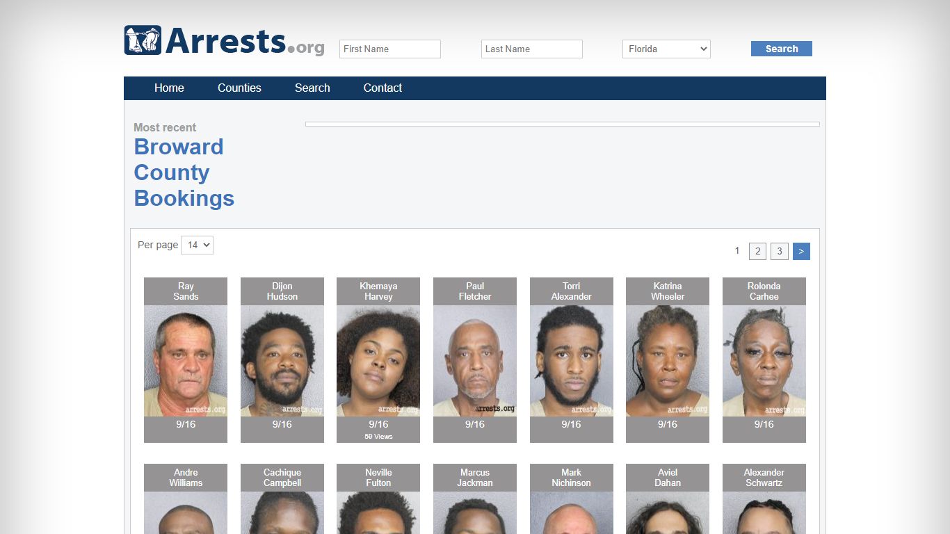 Broward County Arrests and Inmate Search